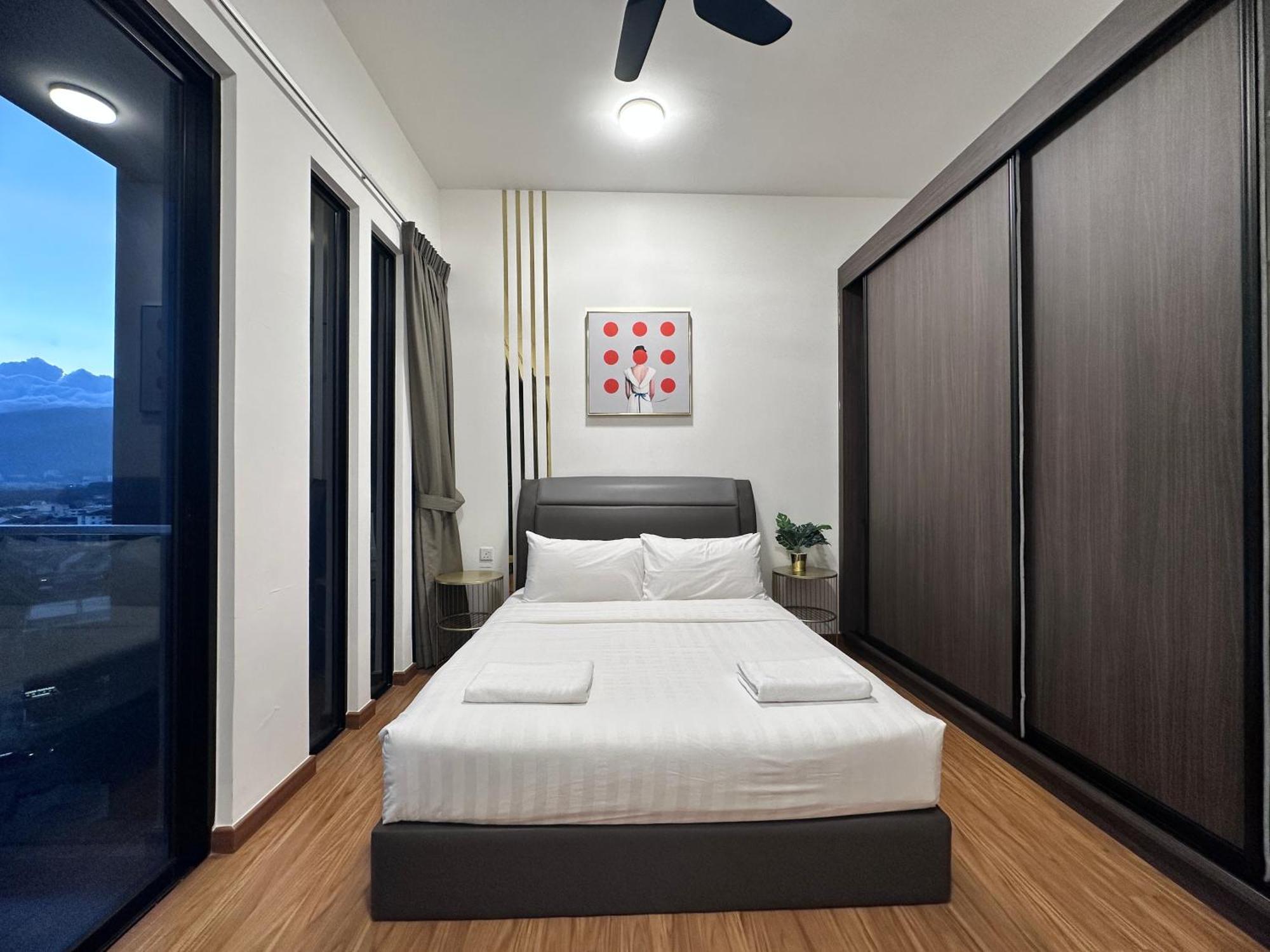 New 2Br Georgetown Warm And Lovely Homestay 10Pax-无敌美景两房民宿 Beacon Executive Suite Bagian luar foto